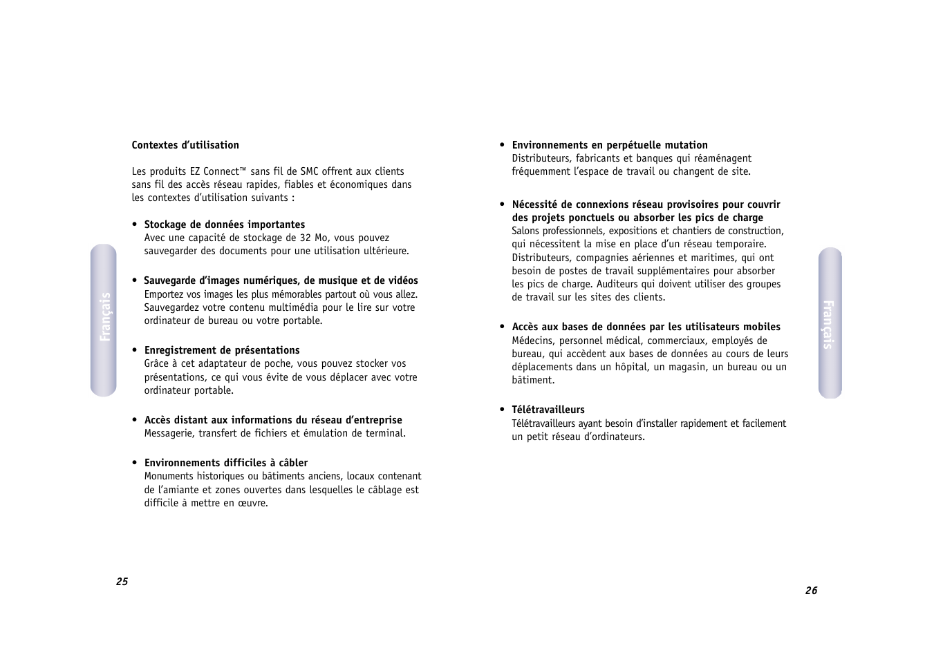 Remote control | SMC Networks SMC EZ Connect 2.4GHz 11 Mbps Wireless USB Flash Drive SMCWUSB32 User Manual | Page 14 / 45