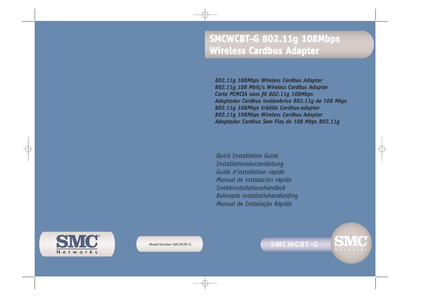 SMC Networks SMC EZ Connect g SMCWCBT-G User Manual | 32 pages