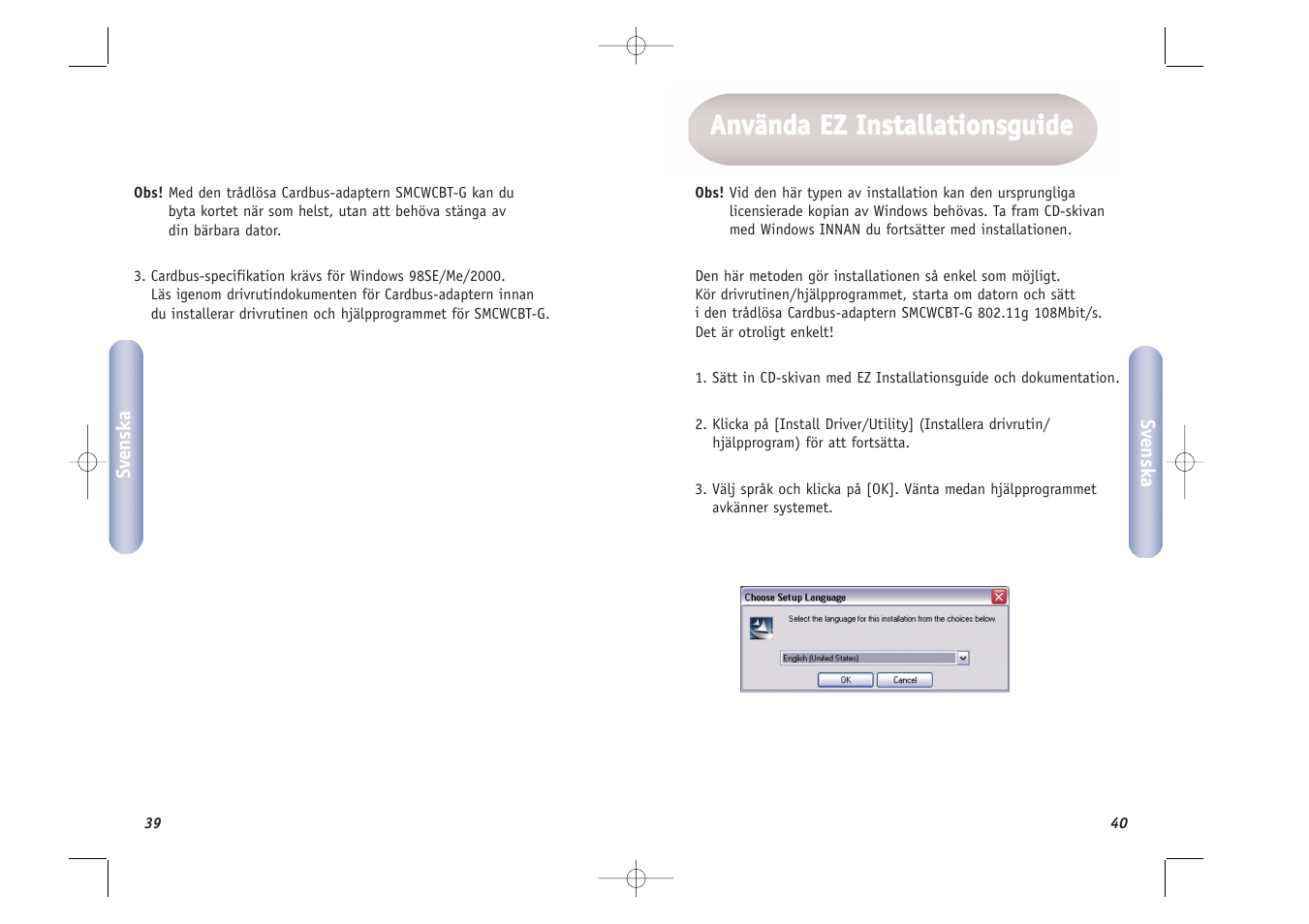 SMC Networks SMC EZ Connect g SMCWCBT-G User Manual | Page 21 / 32