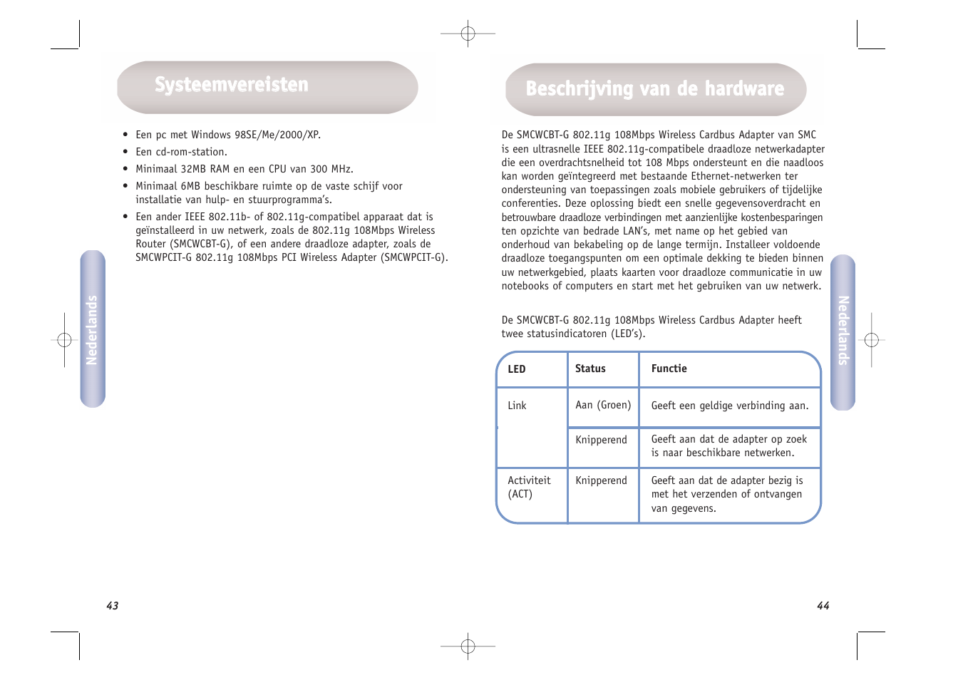 Ssy ysstte ee em mvve erre eiisstte en n | SMC Networks SMC EZ Connect g SMCWCBT-G User Manual | Page 23 / 32