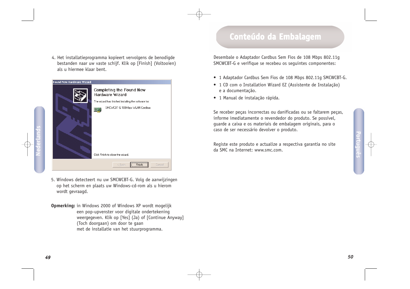 SMC Networks SMC EZ Connect g SMCWCBT-G User Manual | Page 26 / 32