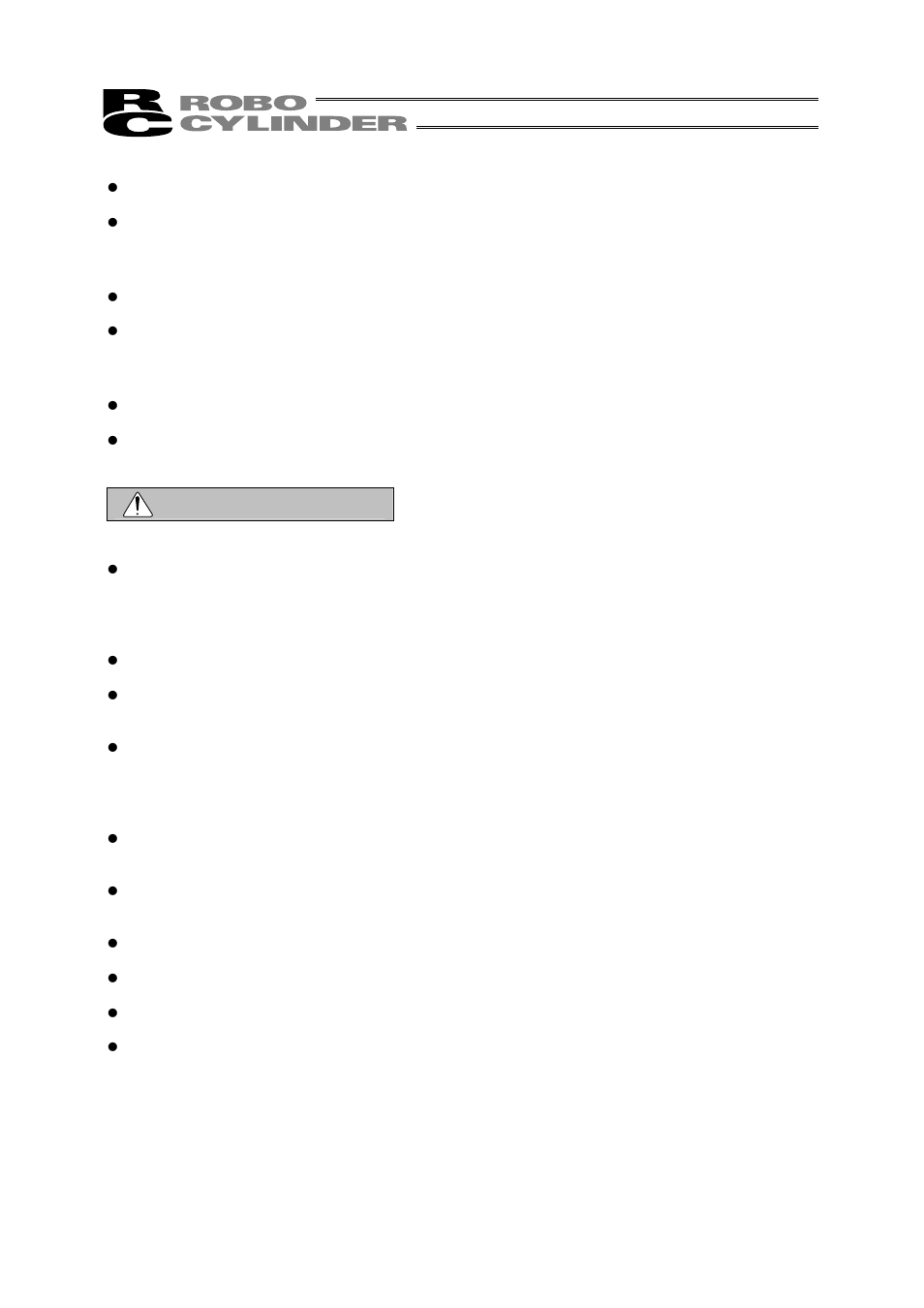 Warning | SMC Networks ROBO Cylinder RGD4D User Manual | Page 3 / 79