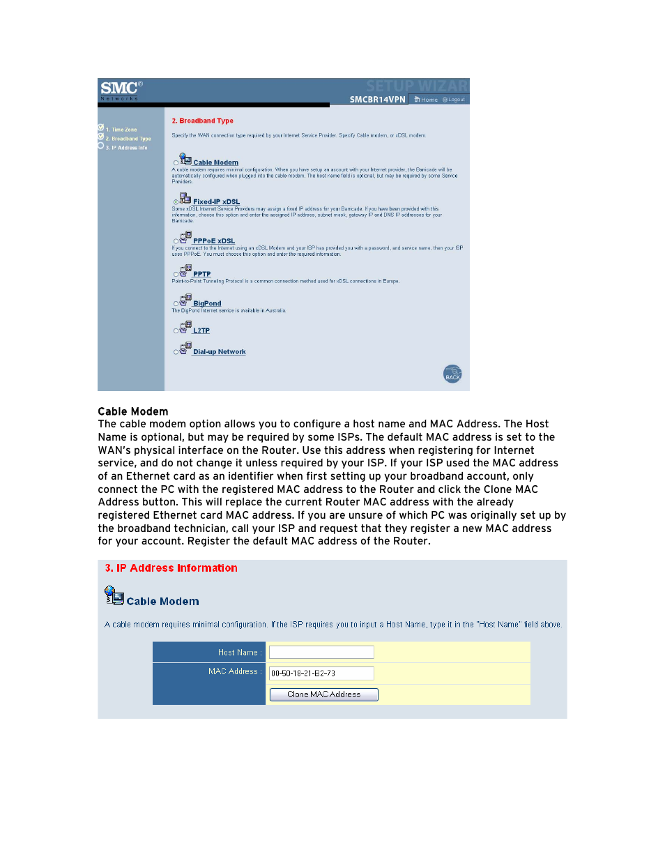 SMC Networks Barricade BR14VPN User Manual | Page 16 / 73