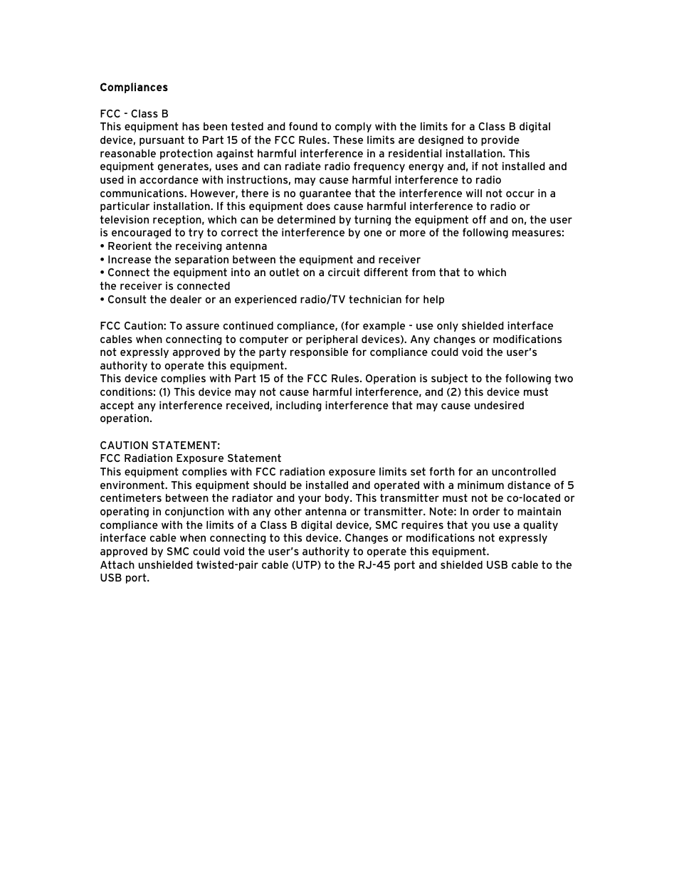 SMC Networks Barricade BR14VPN User Manual | Page 3 / 73