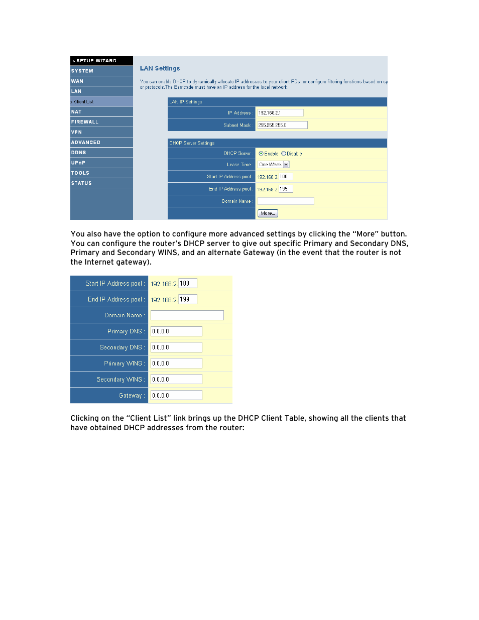 SMC Networks Barricade BR14VPN User Manual | Page 31 / 73