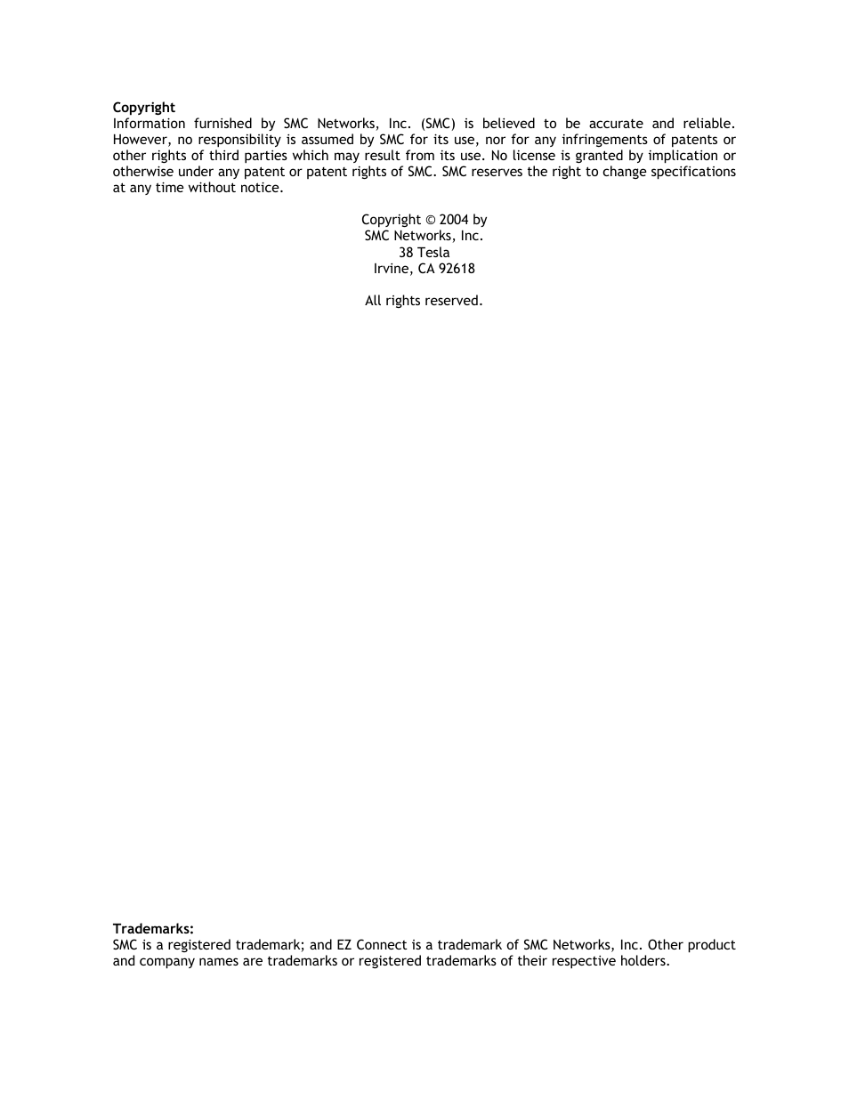 SMC Networks SMCHP1D-ETH User Manual | Page 2 / 26