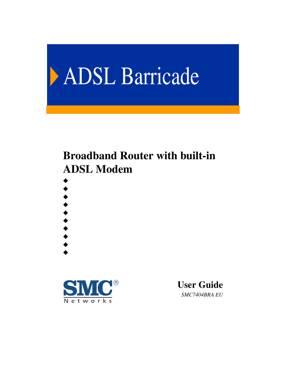 SMC Networks Barricade SMC7404BRA EU User Manual | 130 pages