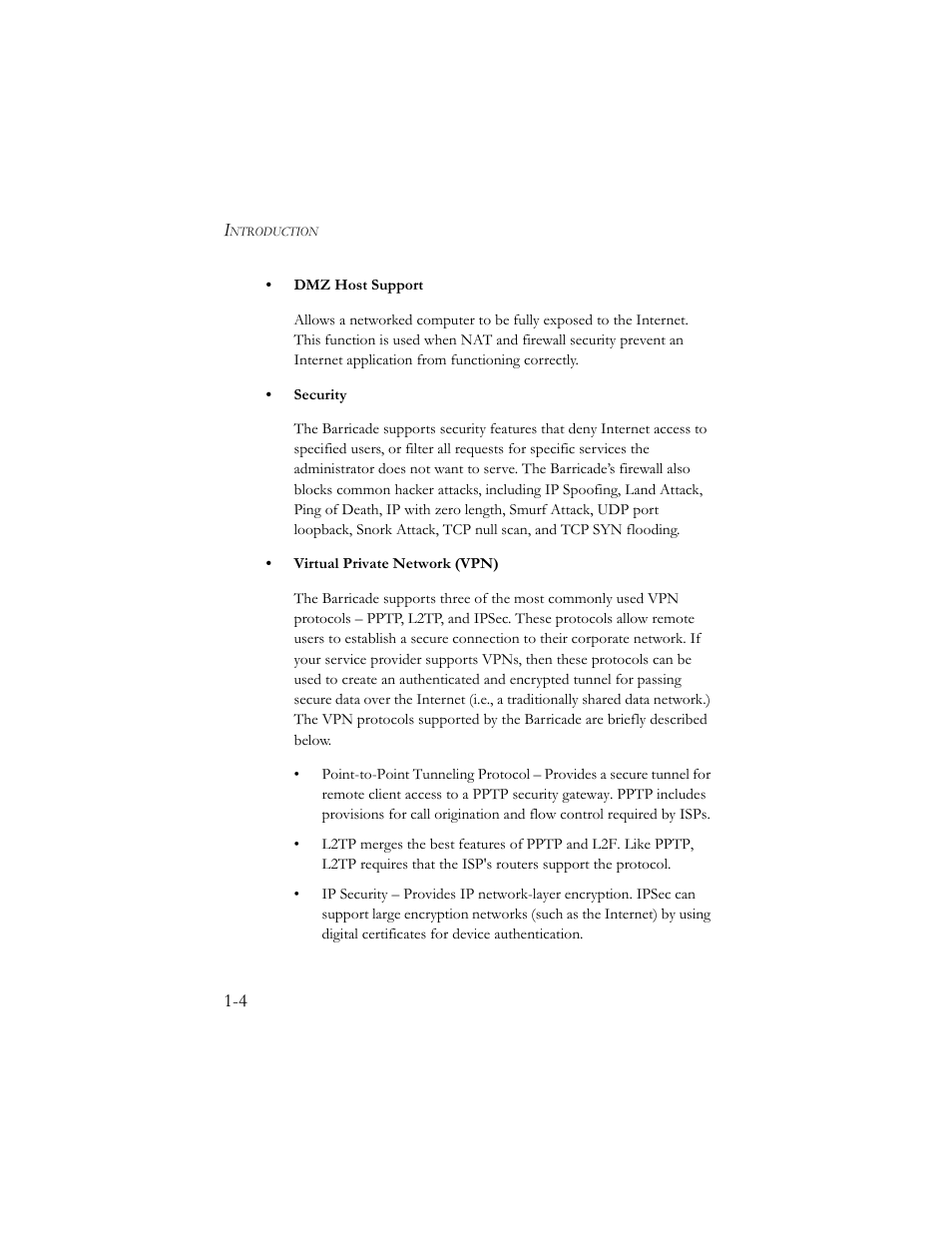 SMC Networks Barricade SMC7404BRA EU User Manual | Page 15 / 130