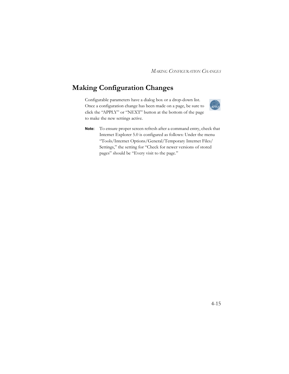 Making configuration changes | SMC Networks Barricade SMC7404BRA EU User Manual | Page 40 / 130