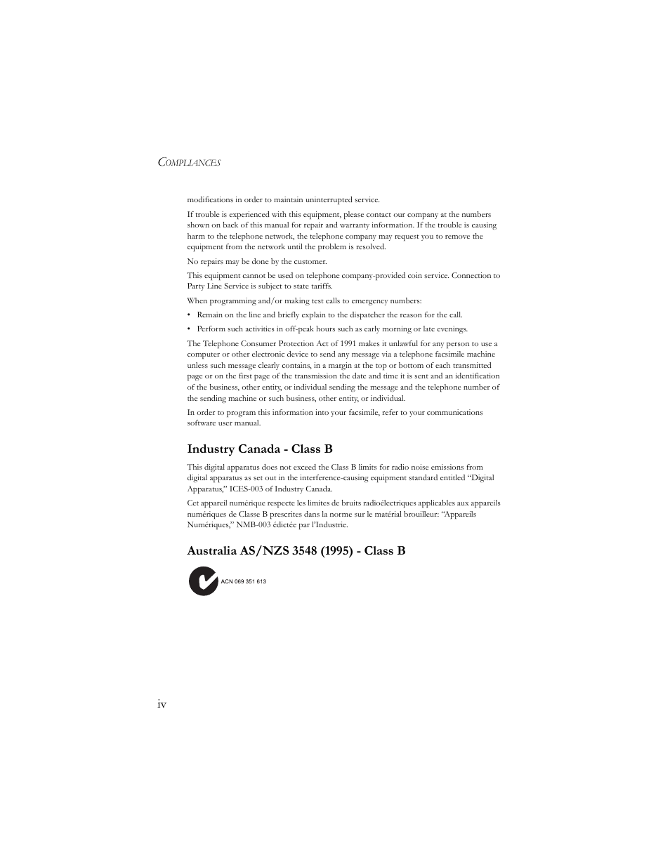 SMC Networks Barricade SMC7404BRA EU User Manual | Page 5 / 130