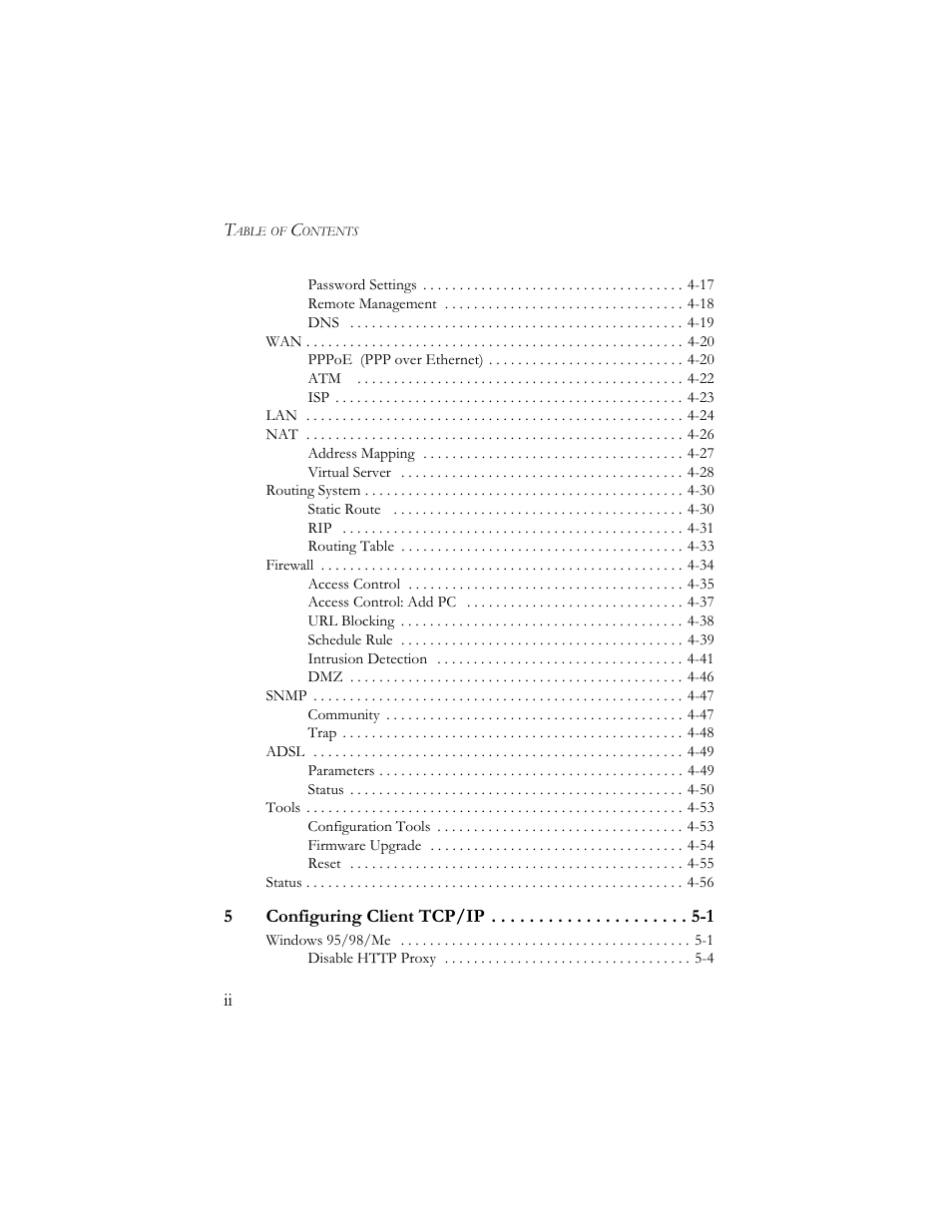 SMC Networks Barricade SMC7404BRA EU User Manual | Page 9 / 130