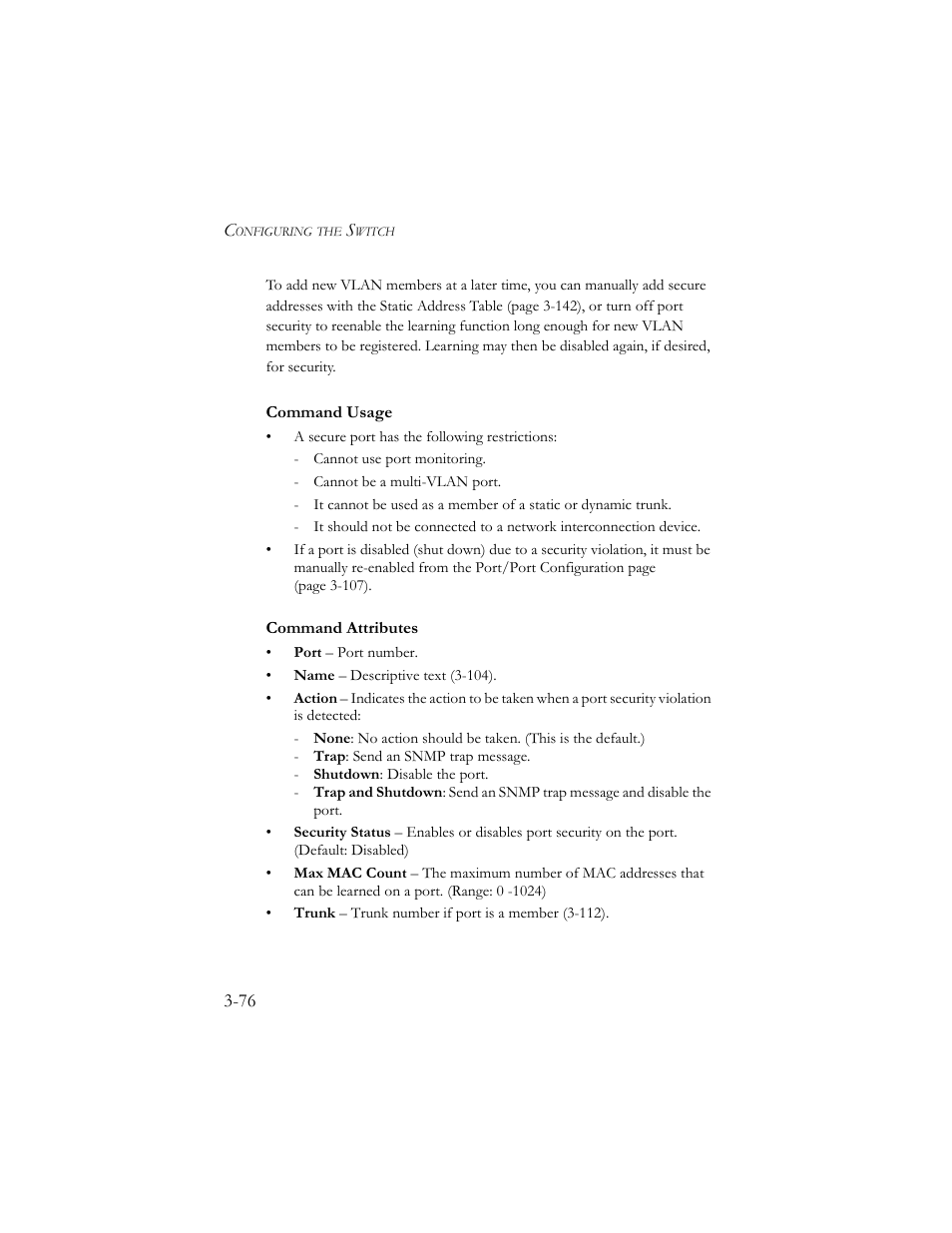 SMC Networks SMC TigerStack III SMC6824MPE User Manual | Page 126 / 570