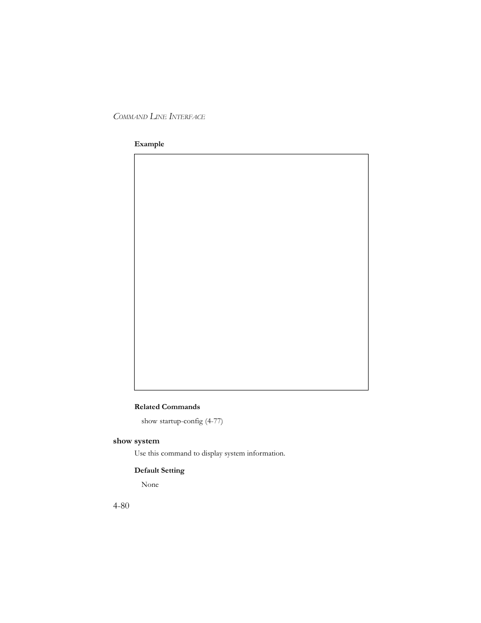 Show system, Show system -80 | SMC Networks SMC TigerStack III SMC6824MPE User Manual | Page 342 / 570