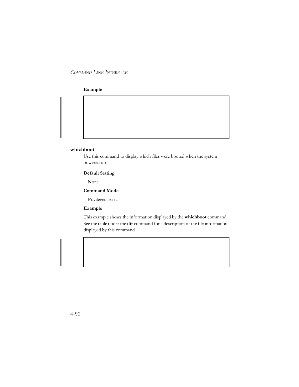 Whichboot, Whichboot -90 | SMC Networks SMC TigerStack III SMC6824MPE User Manual | Page 352 / 570