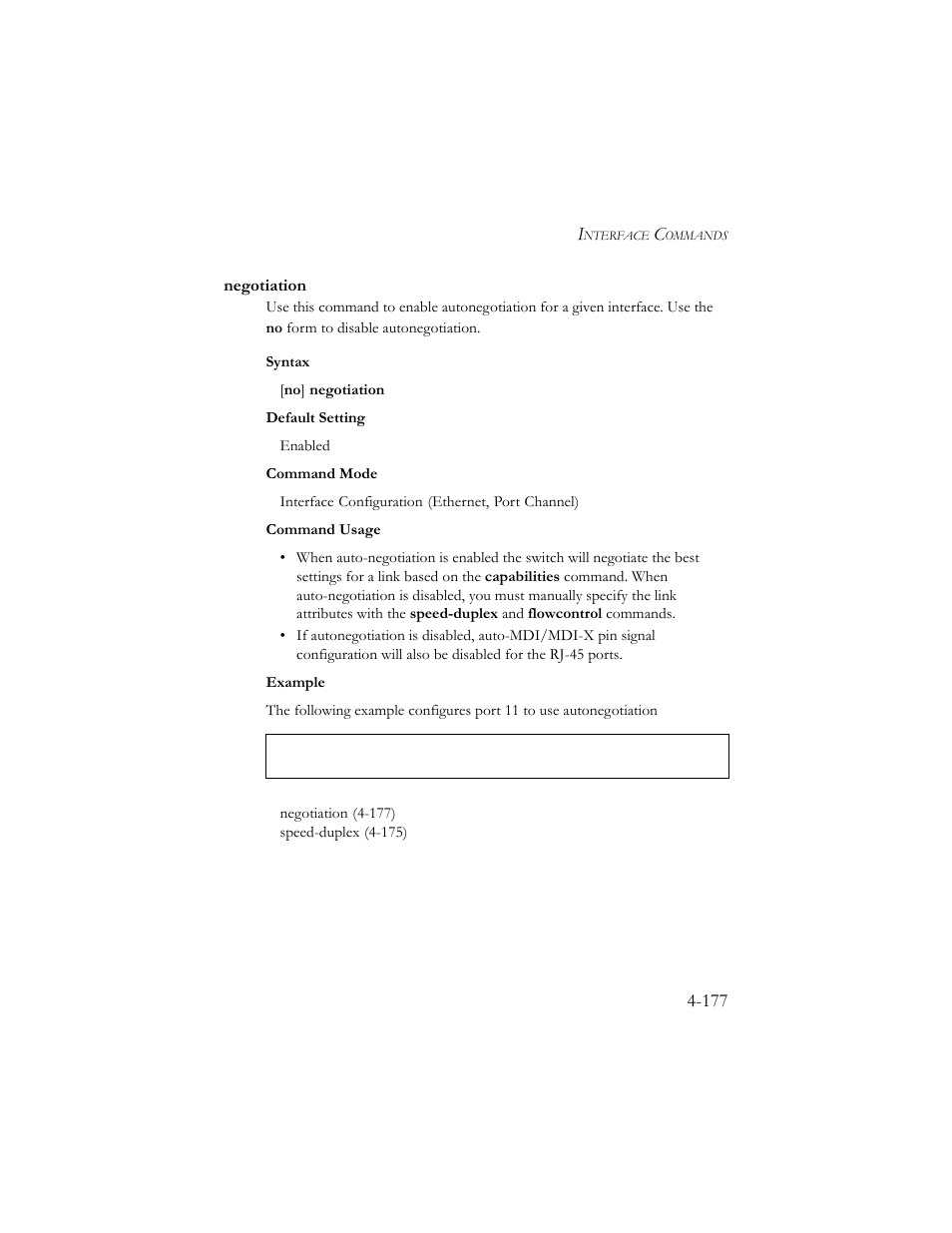 Negotiation, Negotiation -177 | SMC Networks SMC TigerStack III SMC6824MPE User Manual | Page 439 / 570