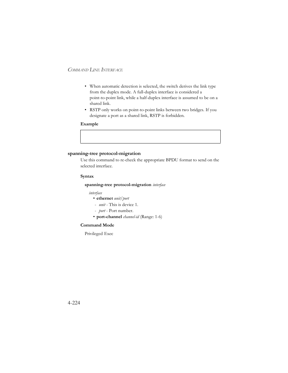 Spanning-tree protocol-migration, Spanning-tree protocol-migration -224 | SMC Networks SMC TigerStack III SMC6824MPE User Manual | Page 486 / 570