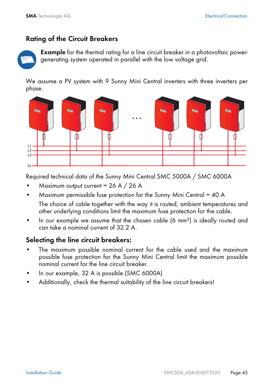 SMC Networks Sunny Mini Central SMC 5000A User Manual | Page 45 / 96
