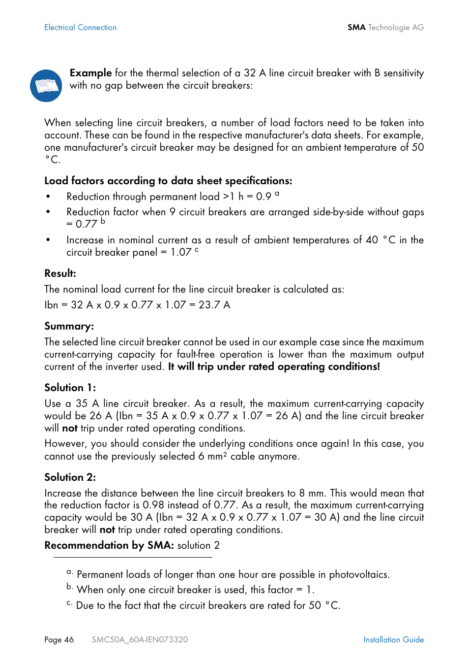 SMC Networks Sunny Mini Central SMC 5000A User Manual | Page 46 / 96