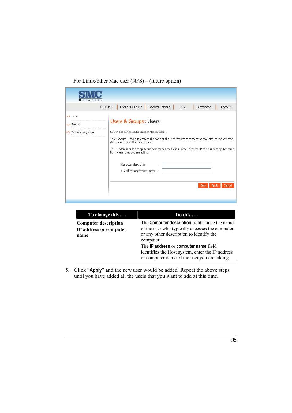 SMC Networks SMCNAS24 User Manual | Page 43 / 78