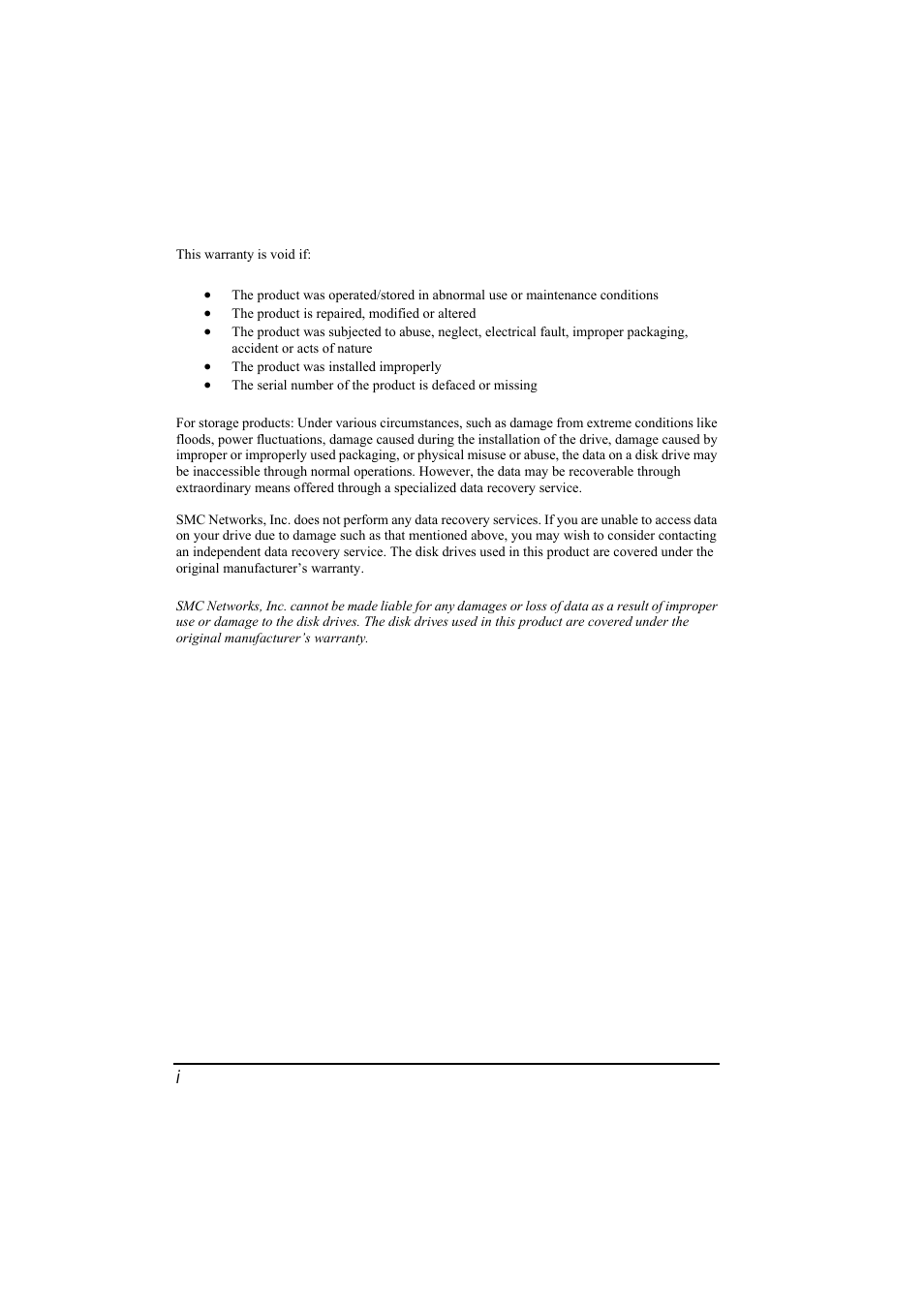 SMC Networks SMCNAS24 User Manual | Page 5 / 78