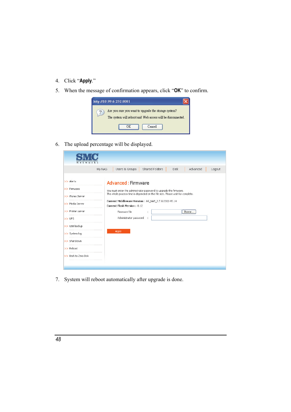 SMC Networks SMCNAS24 User Manual | Page 56 / 78