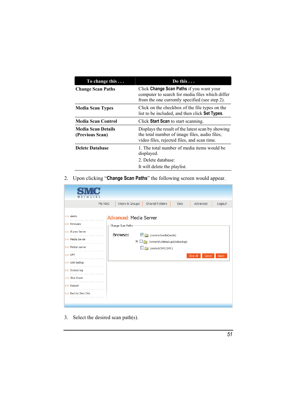 SMC Networks SMCNAS24 User Manual | Page 59 / 78