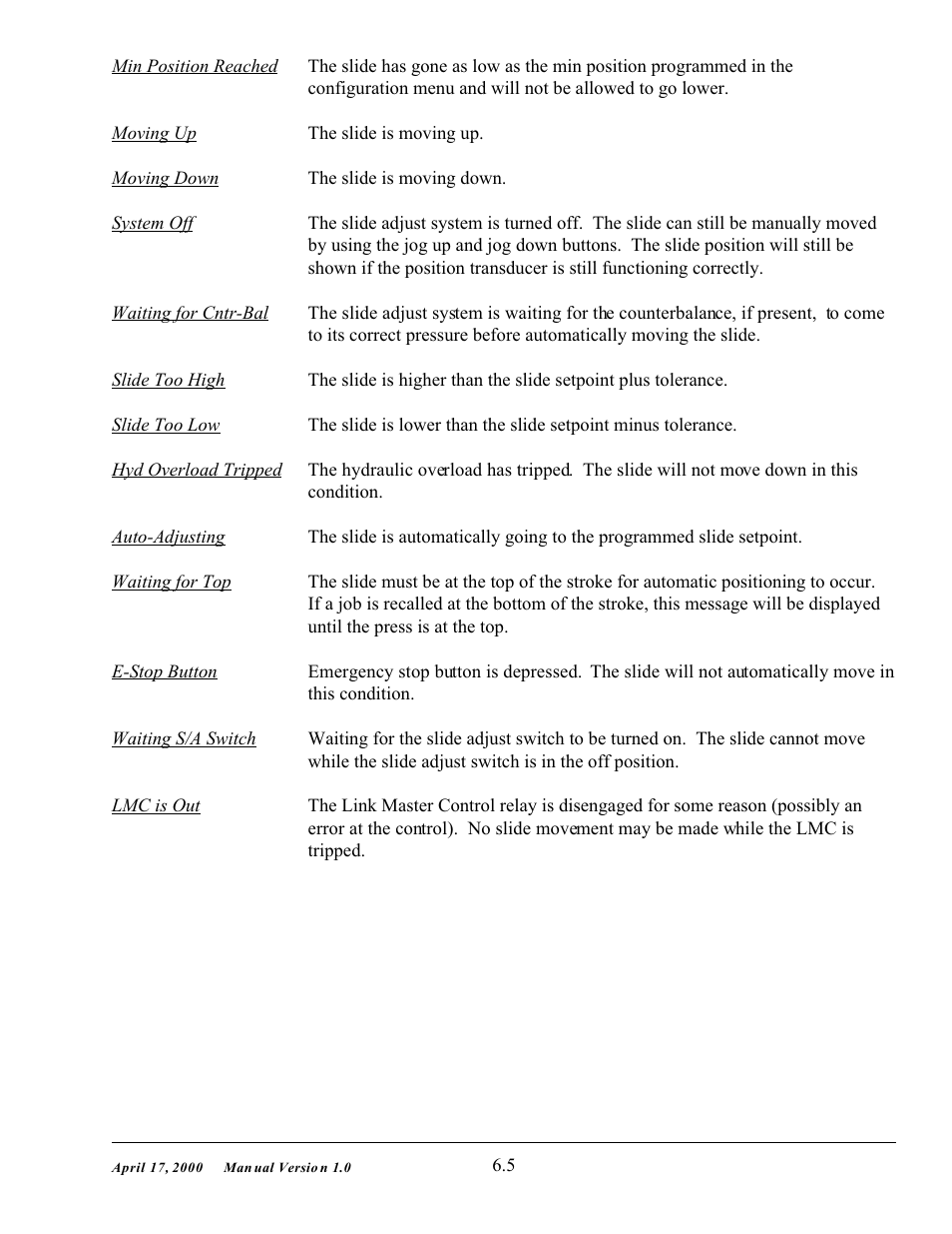 SMC Networks System 5000 User Manual | Page 52 / 80