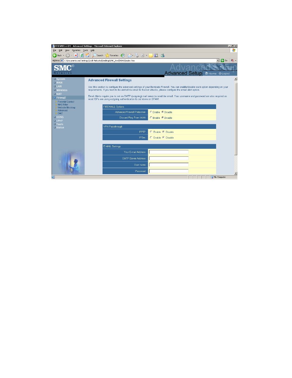 SMC Networks SMCWBR 14-GM User Manual | Page 34 / 69