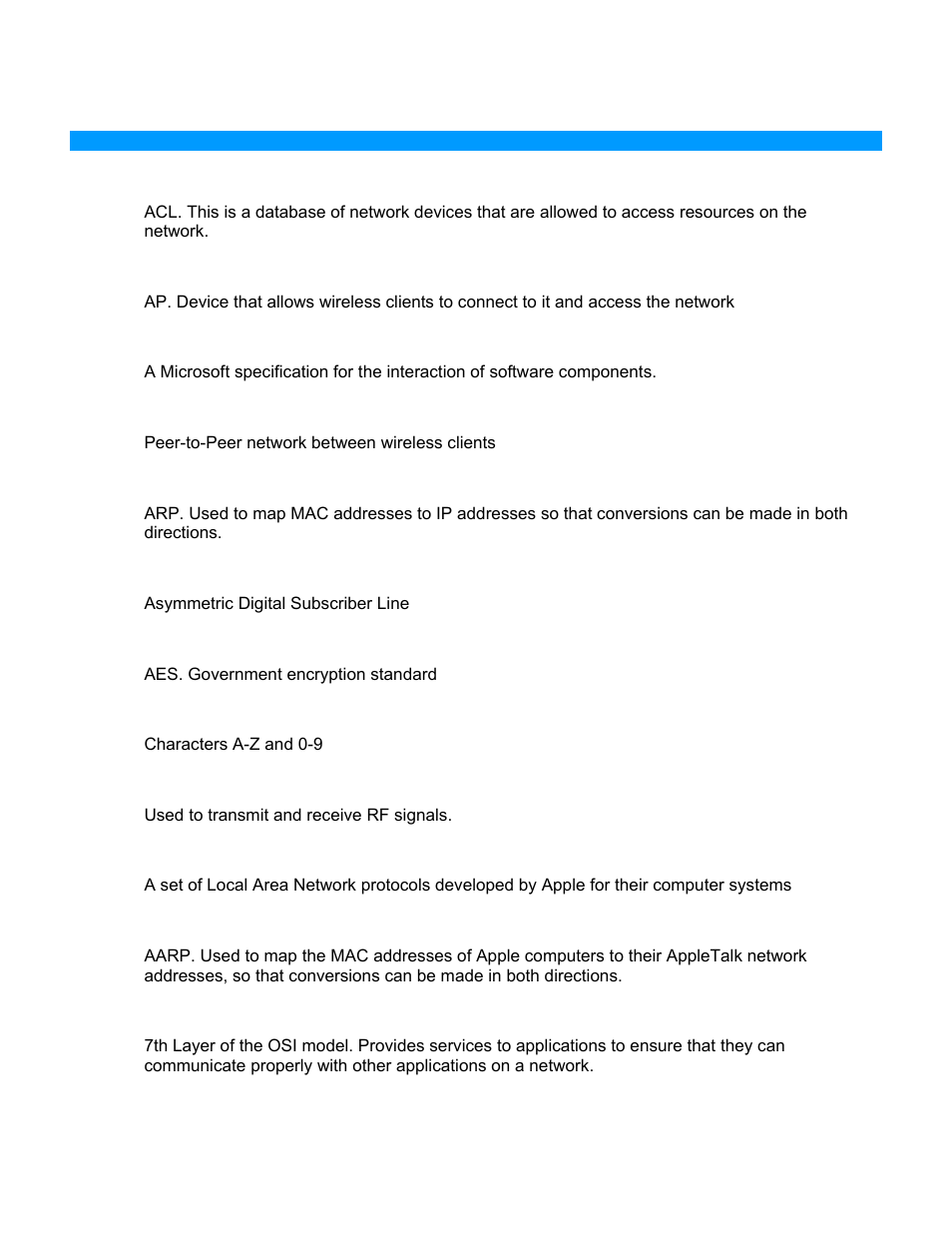 Glossary | SMC Networks BARRICADE SMCWBR14-N2 User Manual | Page 86 / 103