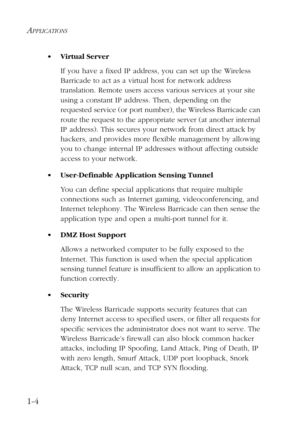 SMC Networks Barricade SMC7004AWBR User Manual | Page 18 / 94