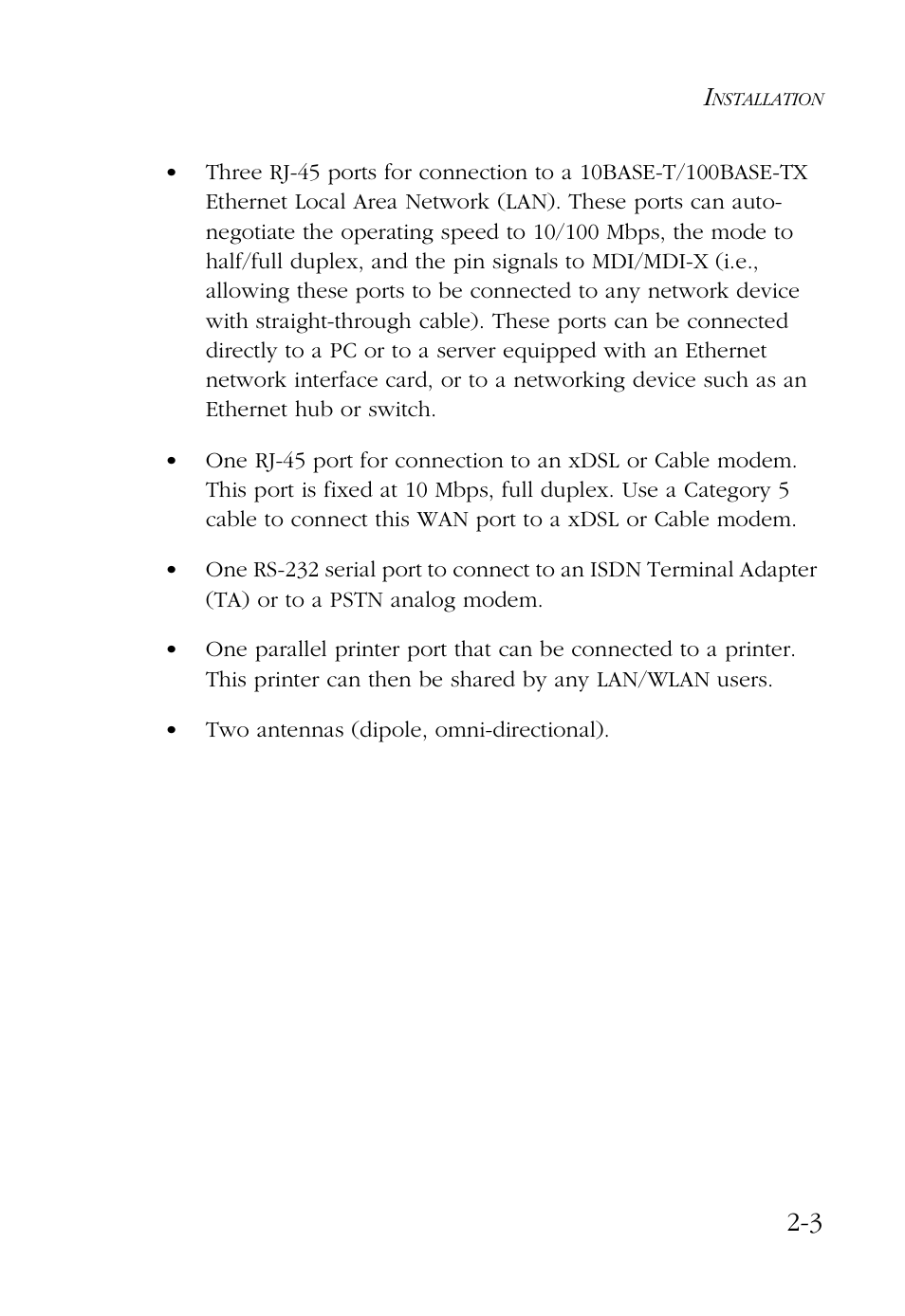 SMC Networks Barricade SMC7004AWBR User Manual | Page 23 / 94