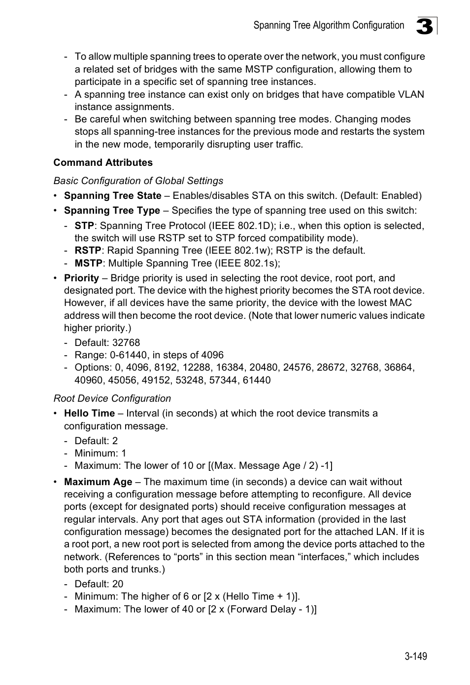 SMC Networks SMC Tiger 10/100 SMC6128PL2 User Manual | Page 201 / 664