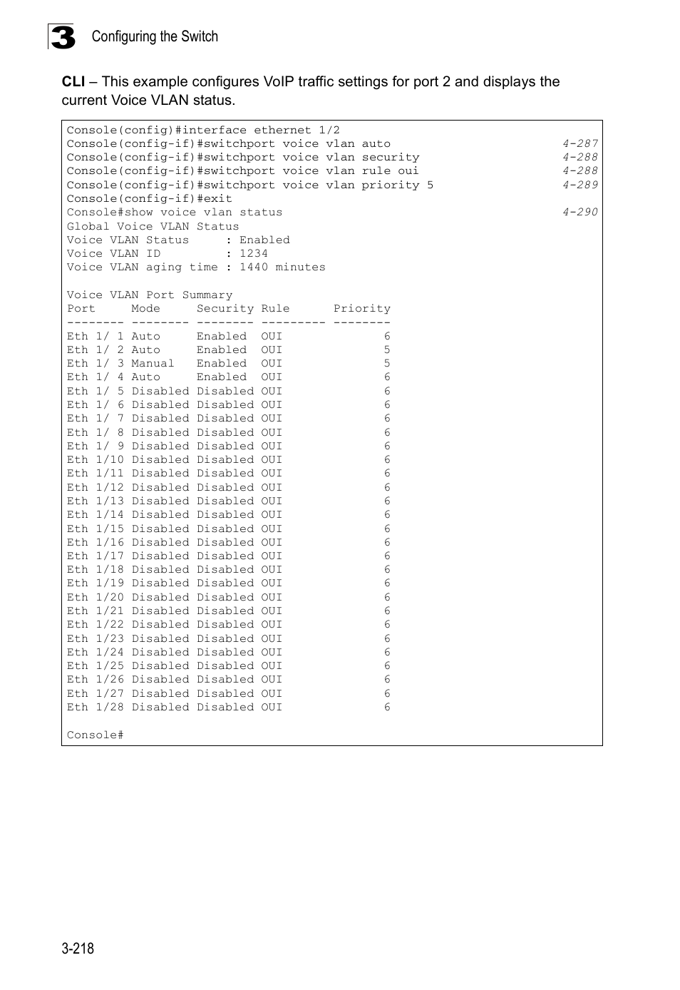 SMC Networks SMC Tiger 10/100 SMC6128PL2 User Manual | Page 270 / 664