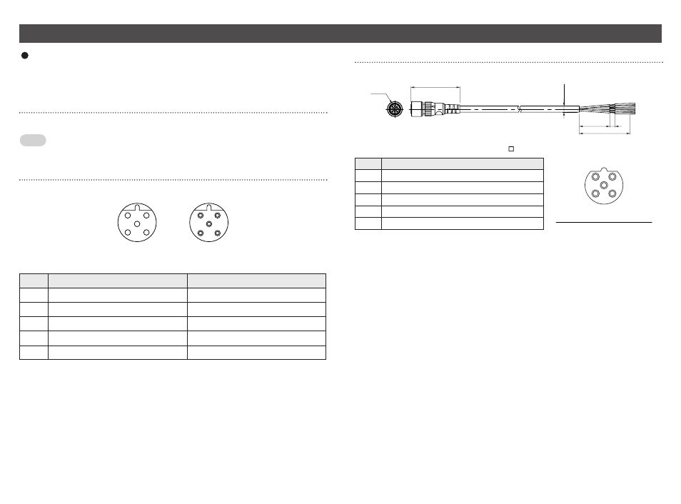 Power supply wiring, Ex9-pe1 power supply connector no.0, Ex9-pe1 power input connector no.1 | Wiring ( continued ) | SMC Networks EtherNet/IP EX500-GEN1 User Manual | Page 20 / 23