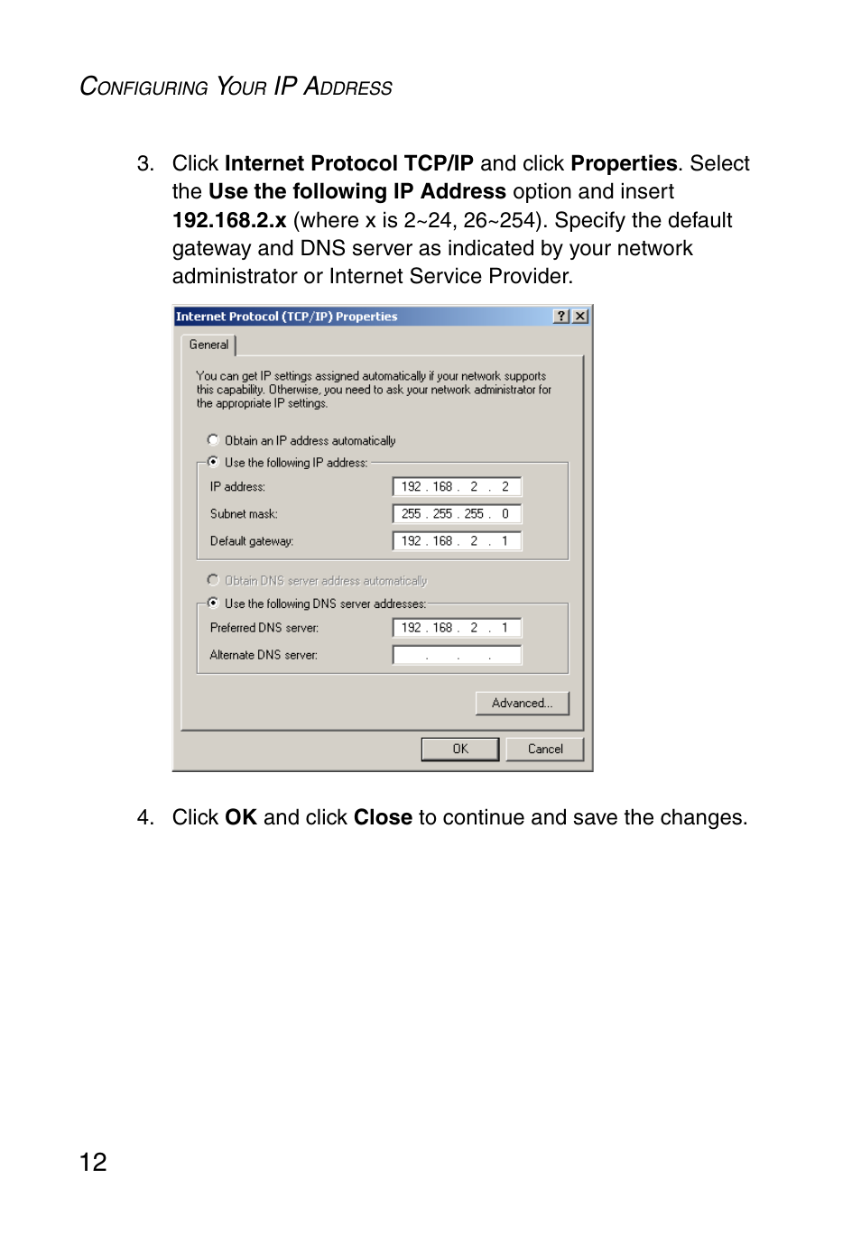 Ip a | SMC Networks SMCWEBT-G User Manual | Page 24 / 66