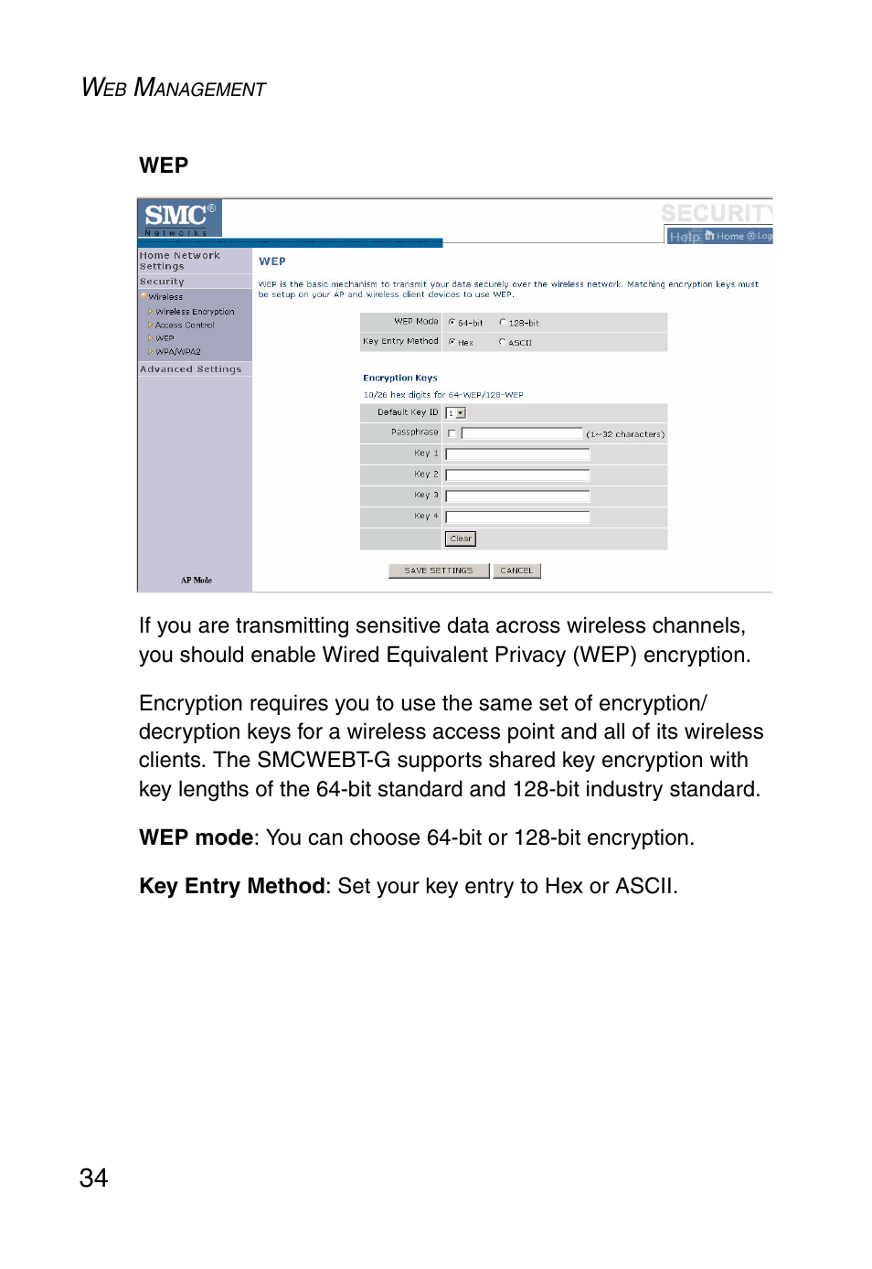 SMC Networks SMCWEBT-G User Manual | Page 46 / 66