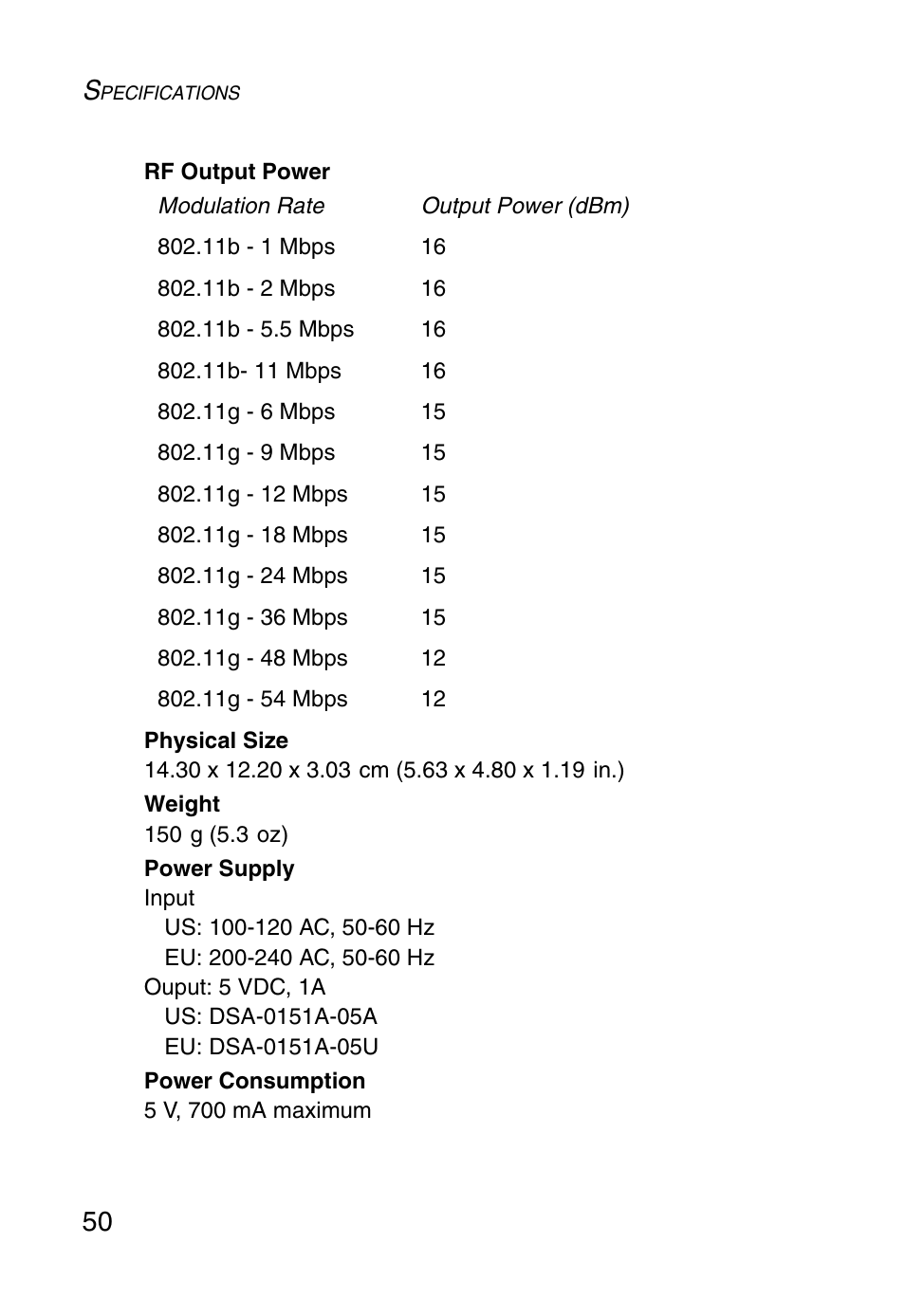 SMC Networks SMCWEBT-G User Manual | Page 62 / 66