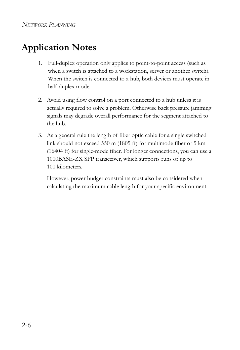 Application notes, Application notes -6 | SMC Networks TIGERSWITCH SMC8648T User Manual | Page 36 / 80