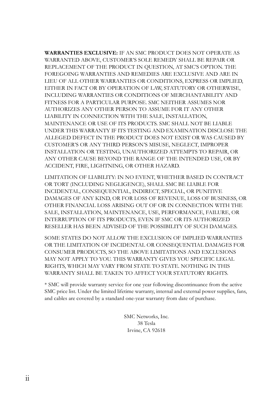 SMC Networks TIGERSWITCH SMC8648T User Manual | Page 6 / 80