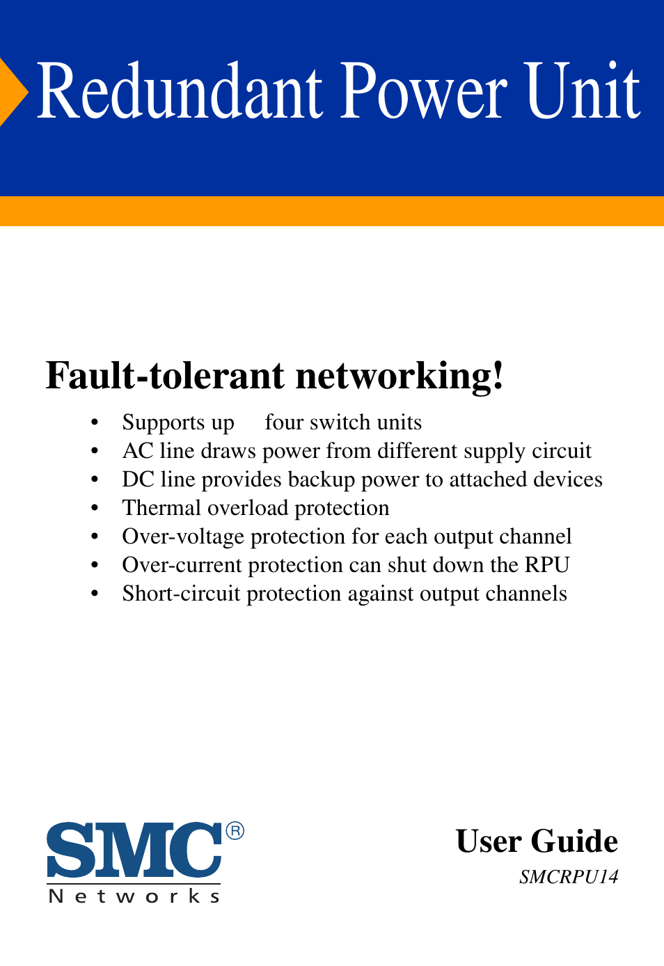 SMC Networks SMCRPU14 User Manual | 38 pages