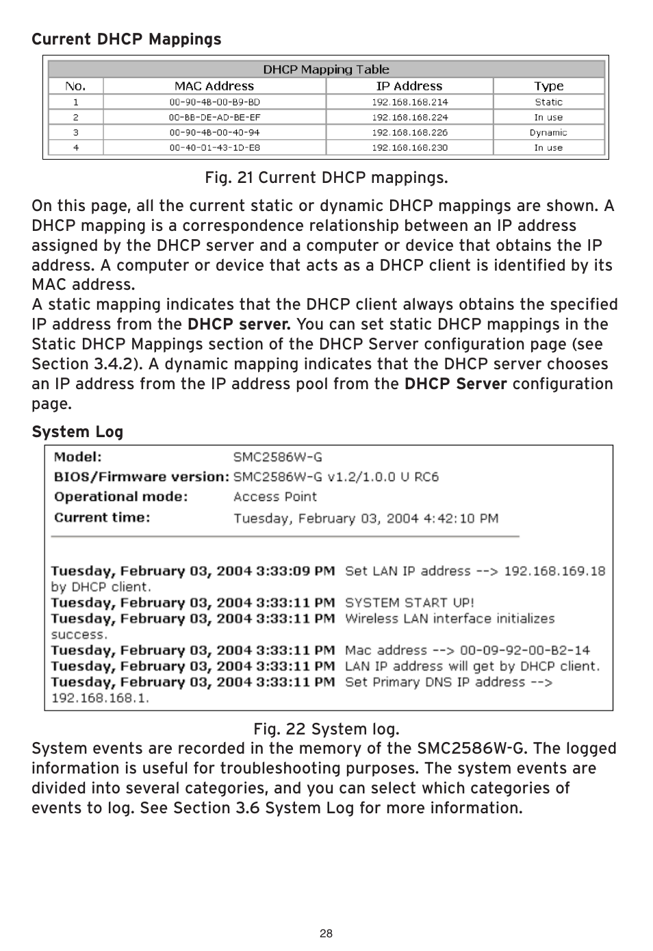 SMC Networks SMC EliteConnect SMC2586W-G User Manual | Page 29 / 96