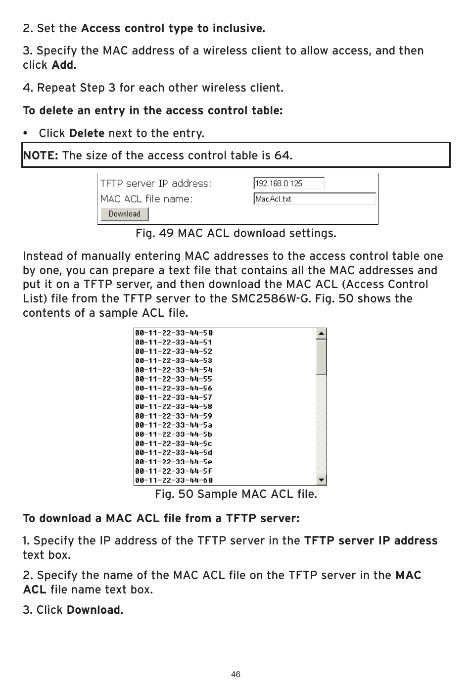 SMC Networks SMC EliteConnect SMC2586W-G User Manual | Page 47 / 96