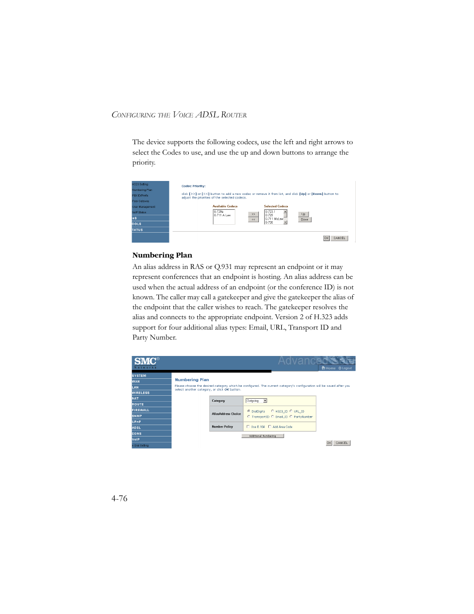 SMC Networks SMC7908VoWBRA User Manual | Page 110 / 137