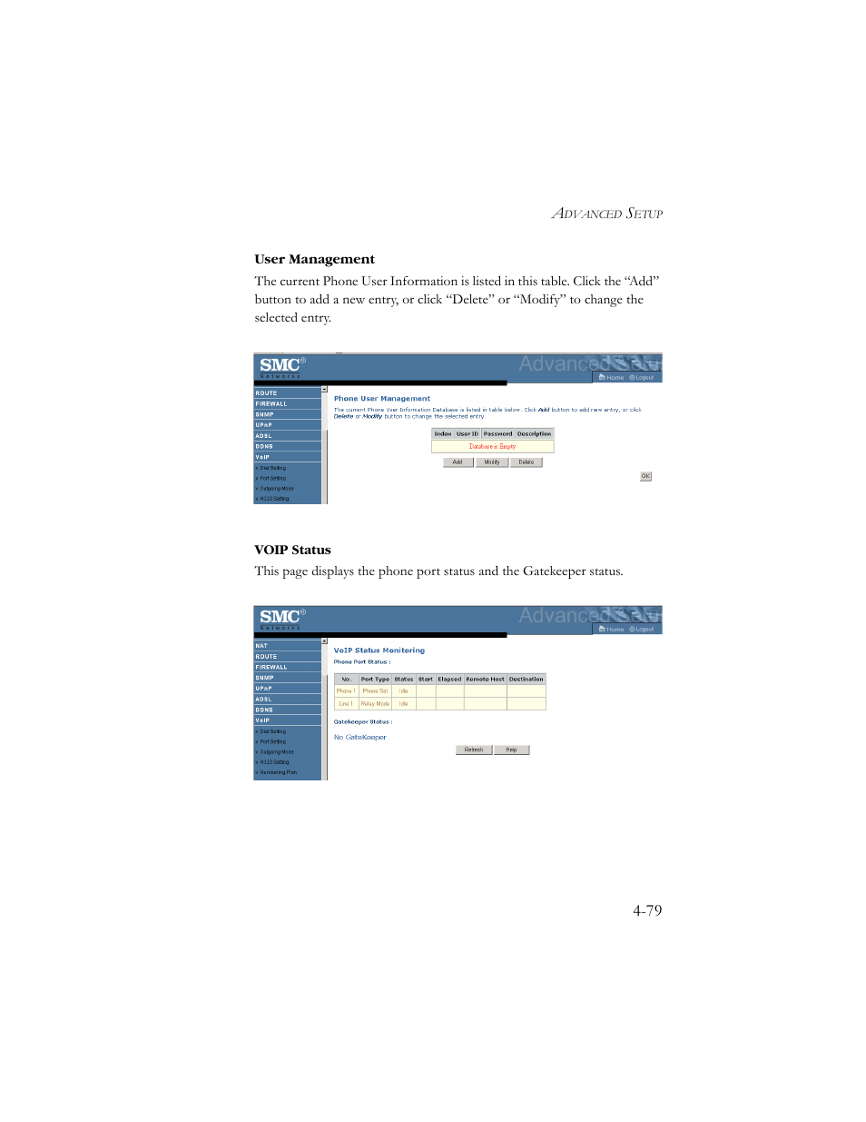 SMC Networks SMC7908VoWBRA User Manual | Page 113 / 137