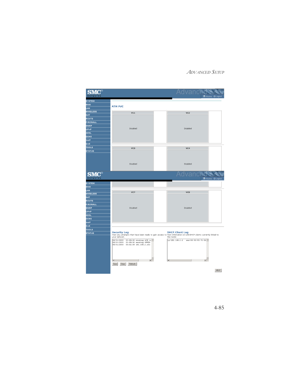 SMC Networks SMC7908VoWBRA User Manual | Page 119 / 137