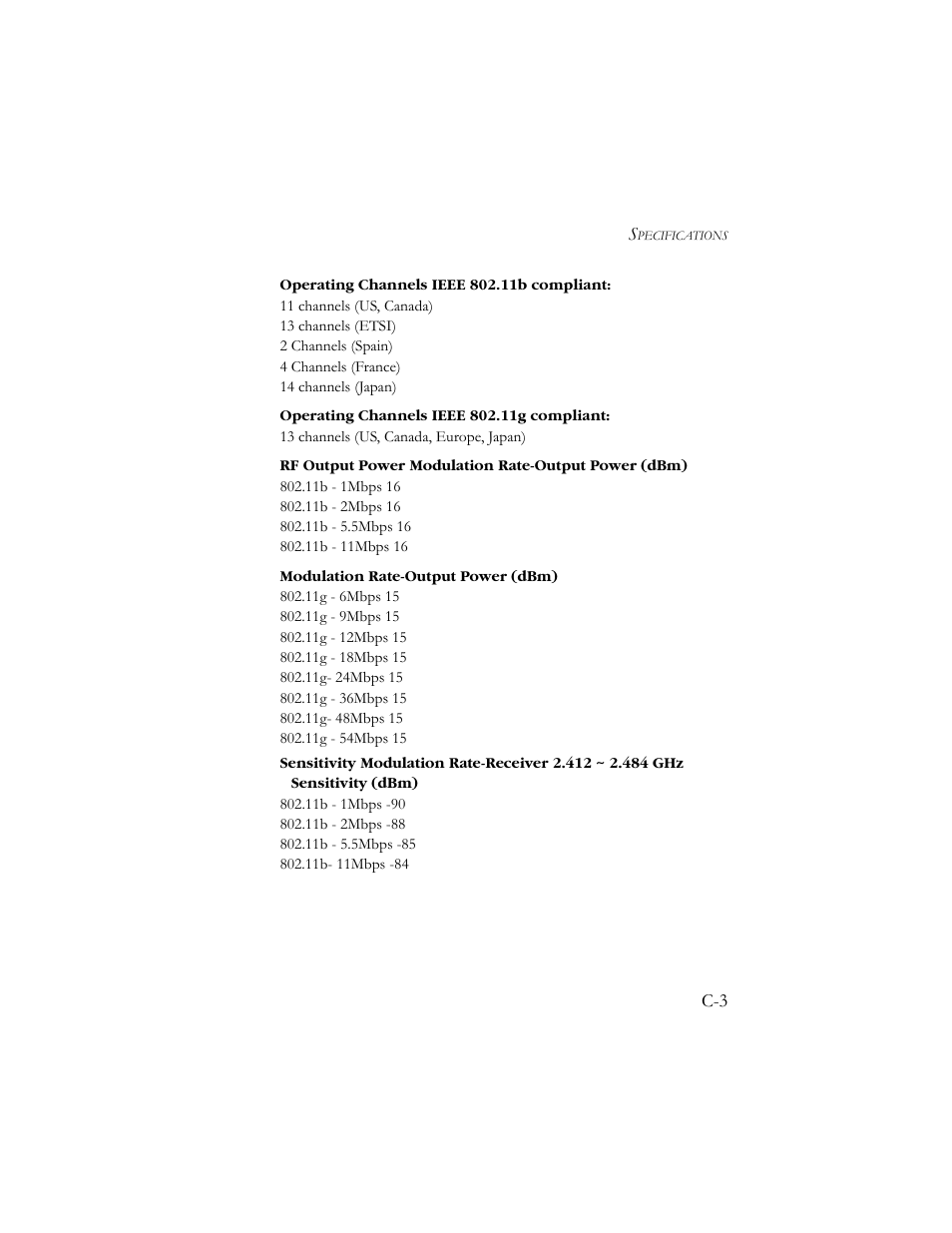 SMC Networks SMC7908VoWBRA User Manual | Page 134 / 137