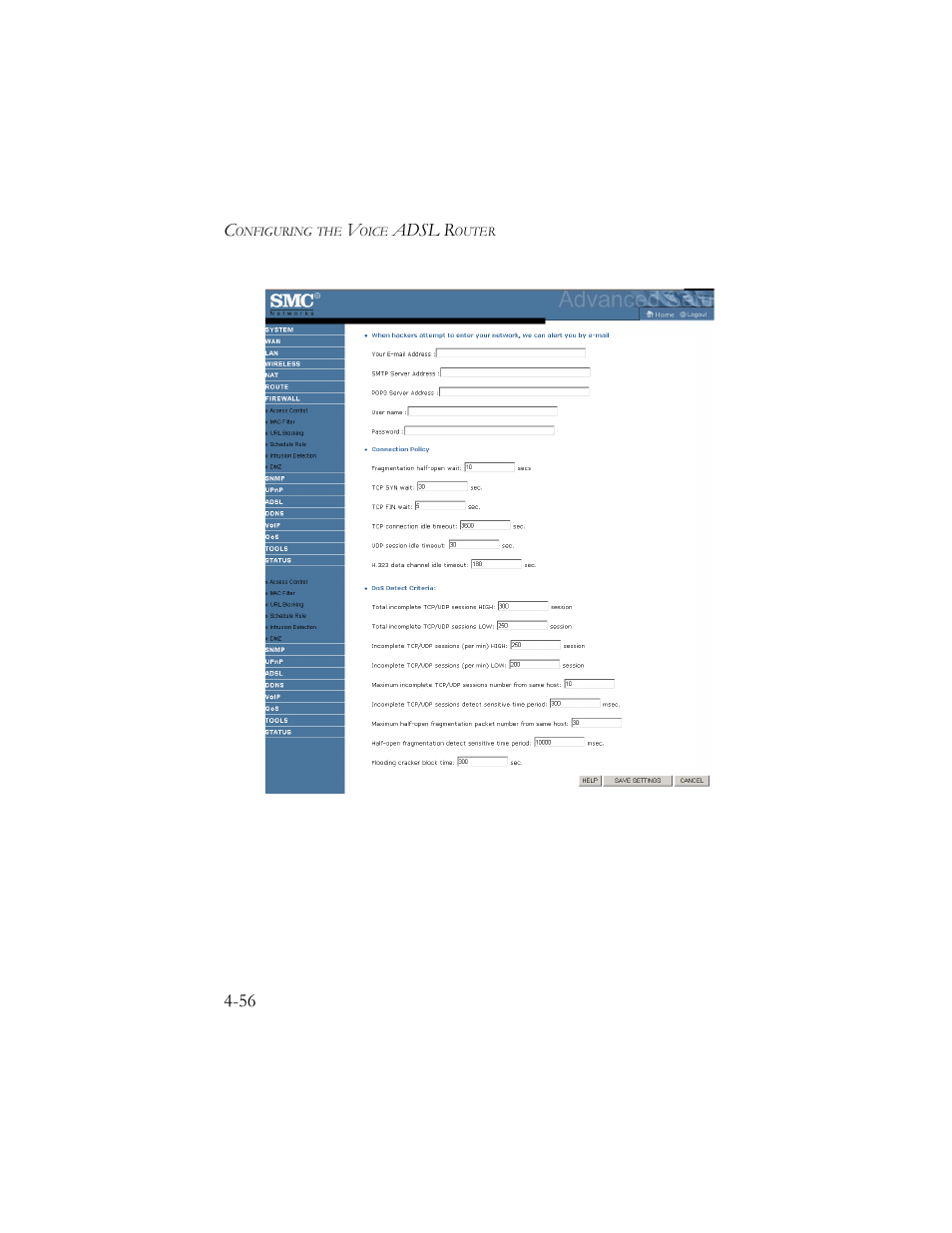 SMC Networks SMC7908VoWBRA User Manual | Page 90 / 137