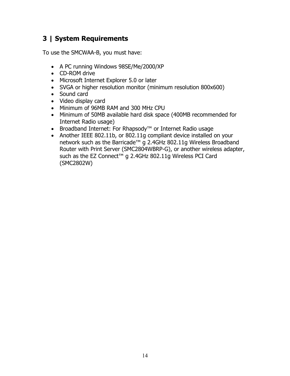 SMC Networks SMCWAA-B User Manual | Page 15 / 51