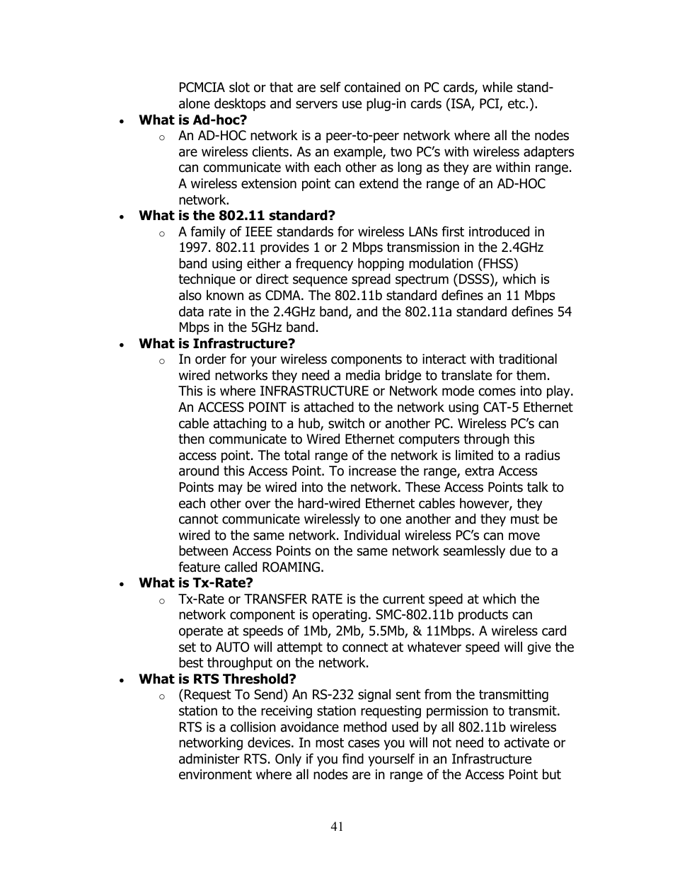 SMC Networks SMCWAA-B User Manual | Page 42 / 51