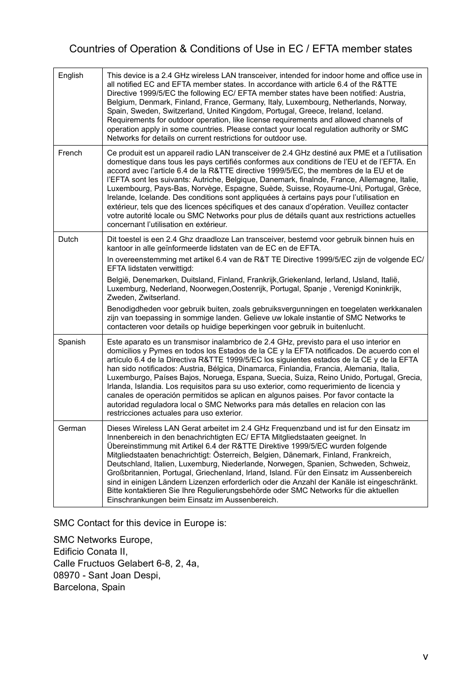 SMC Networks SMCWUSBS-N User Manual | Page 11 / 64